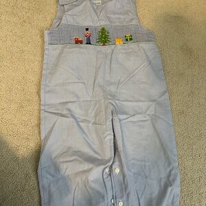 Blue Kids Jumper with Embroidered Design